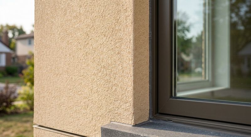 Synthetic Stucco Repair project example